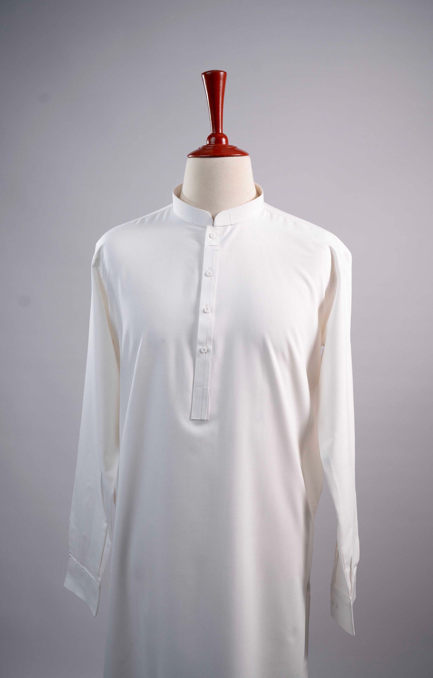 WHITE EMBROIDERED KURTA SHALWAR - RC10